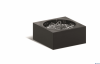 Dyspenser na spinacze czarny CUBO 75x75x35  772301 (X)